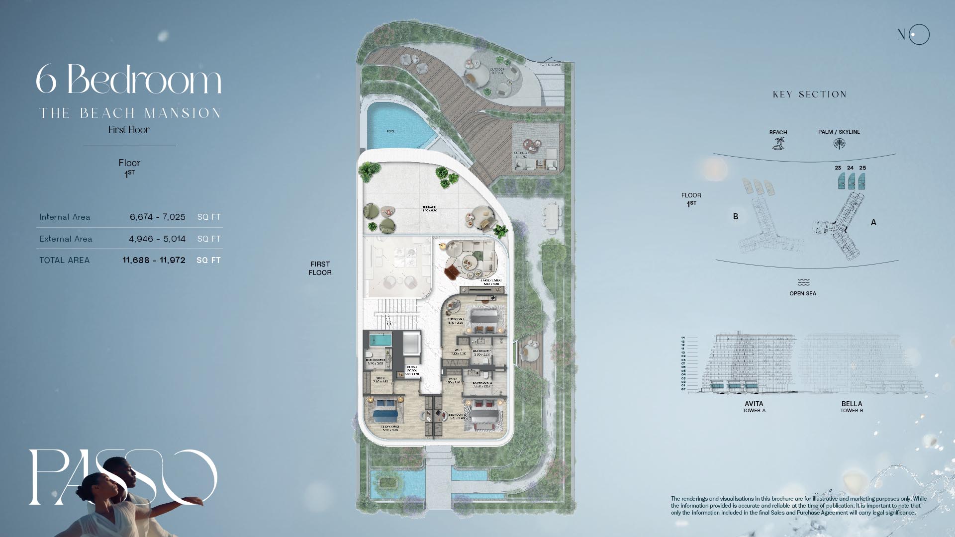6 Bedroom Penthouse